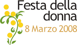 Festa della donna 2008 - logo