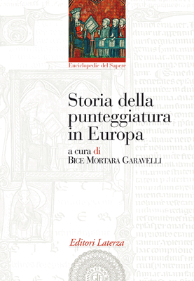 Storia della punteggiatura in Europa, copertina