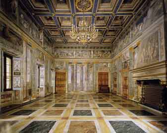 Villa Farnesina. La Sala delle Prospettive